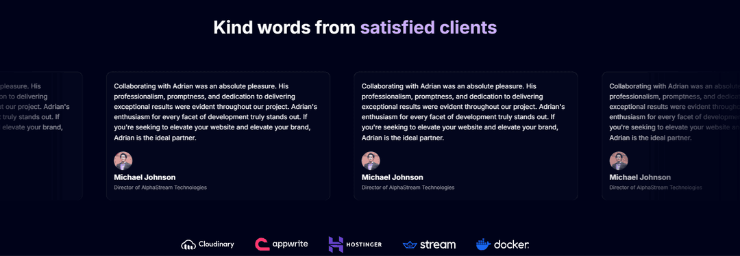 Testimonials